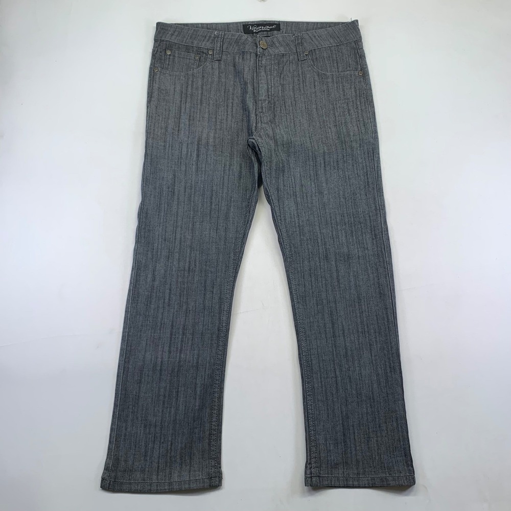 Victorious Premium Collection Gray Denim Jeans Mens Size W36 L30(36x26.5)‎ Y2k